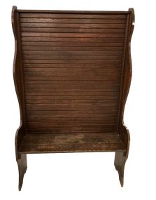 VTG Arts and Crafts Style Settle Bench 67