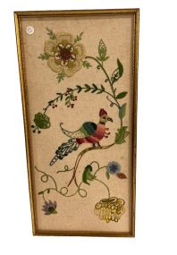 Needlepoint Embroidery Bird Artwork 25