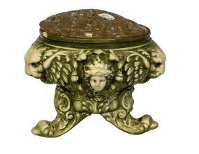 Ceramic Victorina Design Flower Frogger 6