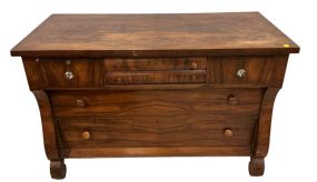 Antique Empire Mahogany Dresser