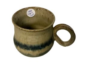 Handmade Ceramic Mug, Signed 4
