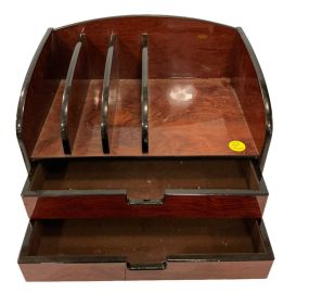 Wooden Desk Organizer 14.5