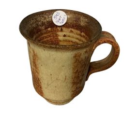 Handmade Ceramic Mug, Signed 5