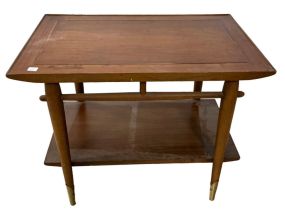Mid Century Lane Two Tier Side Table 23