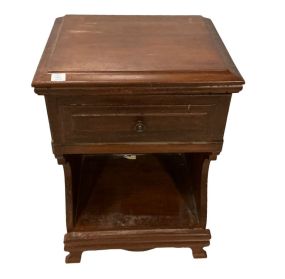 Worn End Table 23