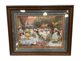 Pierre-Georges Jeanniot's Le Diner a L Hotel Ritz Paris 1904
