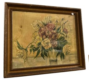 B. Womack Still Life Painting