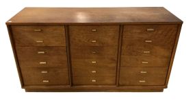 Drexel Co. Mid Century Triple Dresser 32