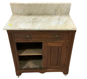 Antique Marble Washstand