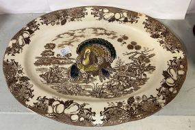 1950 Culinary Co Oval Turkey Platter 16