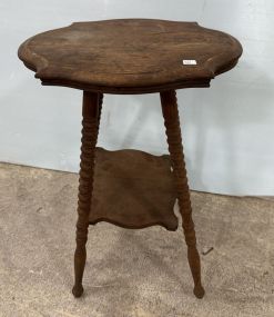 VTG Oak Accent Table
