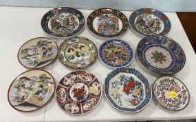 Group of Hand Painted Porcelain Plates