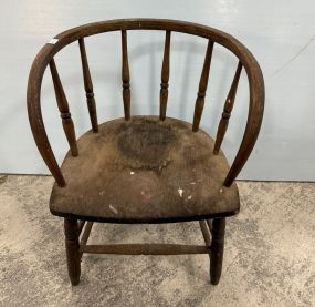Antique Bentwood Captain's Chair