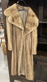 Ladies Mink Long Coat