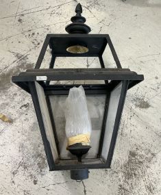 Large Black Outdoor House Lantern
