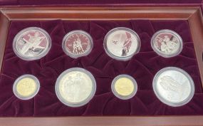 1992 Atlanta Centennial Olympic Games 16 Proof Coin Set (Mixed)