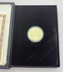 $100 Map of Canada Coin