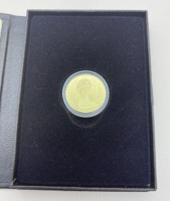 $100 Gold Proof Coin 1/2 Troy oz