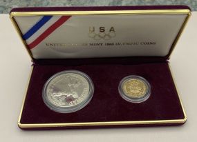 1988 United States Mint Olympic Coins Set