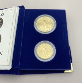 1997 American Eagle Gold Proof Coin Set (1 oz + 1/2 oz)