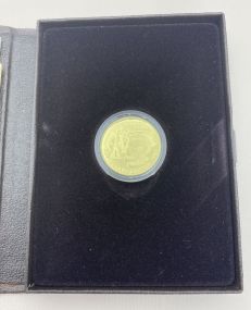 $100 Jacques Cartier Gold Coin