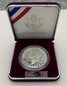1993-S Proof Thomas Jefferson 250th Anniversary Dollar