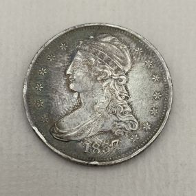 1837 USA Capped Bust Half Dollar