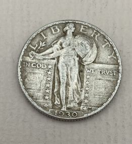 1830 USA Standing Liberty Quarter