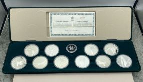 Canadian Olympic Coin Set