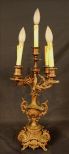 Electrified Bronze 5 light candelabra