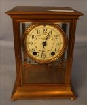 Brass carriage clock by Smith Patterson & Co.