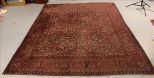 Antique room size Persian rug, 7 ft. 9 in. x 9 ft. 9 in.