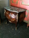 Small French Bombay commode with inlay