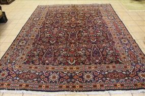 12d Signed Persian oriental rug, 9 ft. 7 in. x 12 ft. 8 in.