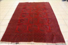 12g Turkoman rug, 9 ft. 5  in. x 6 ft. 5 in.