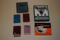 GAMES; Card Games, comprising poems, Bible Characters, Birds, Mythology, Famous Authors; Monopoly and Puzzle Game