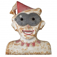 Painted Cast Iron Clown Carnival Gallery Target.
Estimate:  $8,000 / 10,000