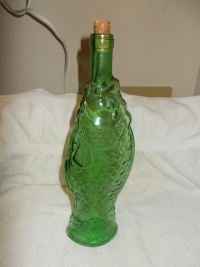 Green Fish Bottle