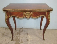 French Reproduction Game Table