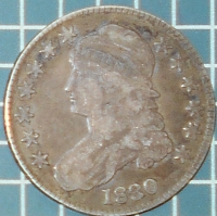 1830 Half Dollar