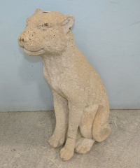 Concrete Jaguar Statue