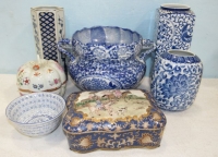 Assorted Decorative Pottery