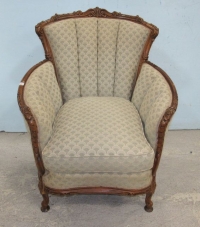 French Style Gentlemans Parlor Chairs