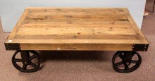 Industrial Cart Coffee Table