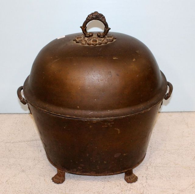 English 19th Century Coal Hod Scuttle