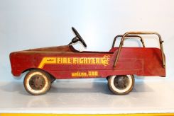 Vintage Fire Fighter Pedal Car
