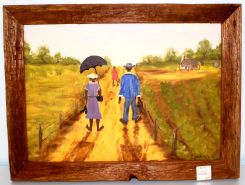 Oil on Canvas of Southern Scene