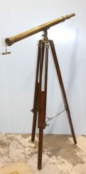 Antique Brass Telescope