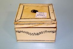 Vintage Ivory Veneer Box