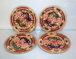 Set of Twelve Chinese Saucers